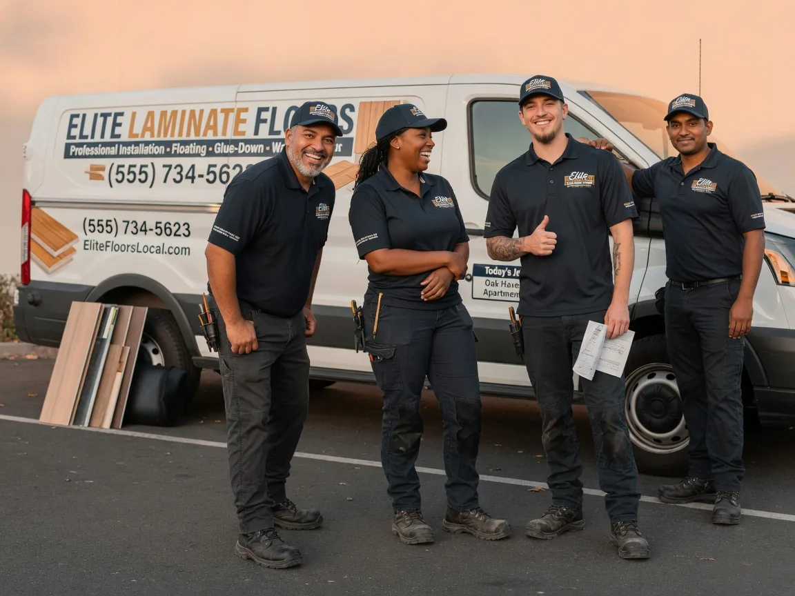 Laminate flooring installation company in Verden, OK